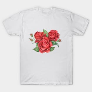 roses flowers T-Shirt